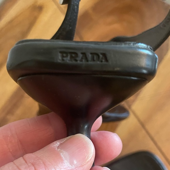 Prada kitten heel sandals - Picture 4 of 7
